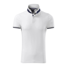 Malfini ADL256 COLLAR UP Galléros férfi póló (fehér, XL) Malfini munkaruha