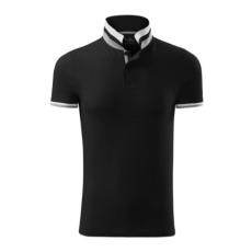 Malfini ADL256 COLLAR UP Galléros férfi póló (fekete, XL) Malfini