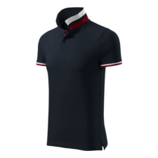 Malfini ADL256 COLLAR UP Galléros férfi póló (szürkéskék, 3XL) Malfini munkaruha