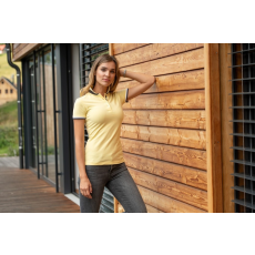 Malfini ADL257 COLLAR UP Galléros női póló (bourbon vanília, XS) Malfini