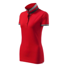 Malfini ADL257 COLLAR UP Galléros női póló (F1 piros, XL) Malfini