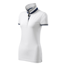 Malfini ADL257 COLLAR UP Galléros női póló (fehér, XS) Malfini