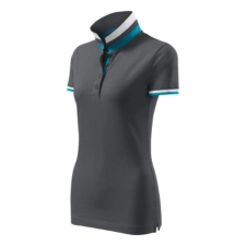 Malfini ADL257 COLLAR UP Galléros női póló (világos antracit, XL) Malfini munkaruha