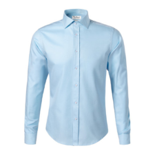 Malfini ADL264 Journey Hosszú ujjú férfi ing (slant blue, 3XL) Malfini munkaruha
