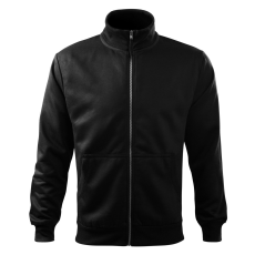 Malfini ADL407 ADVENTURE Cipzáros férfi pulóver (fekete, XL) Malfini