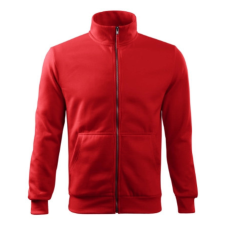 Malfini ADL407 ADVENTURE Cipzáros férfi pulóver (piros, XL) Malfini munkaruha