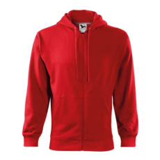 Malfini ADL410 TRENDY ZIPPER Cipzáros férfi pulóver (piros, M) Malfini
