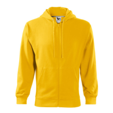 Malfini ADL410 TRENDY ZIPPER Cipzáros férfi pulóver (sárga, M) Malfini