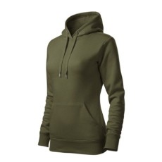 Malfini ADL414 CAPE Női pulóver (military, XS) Malfini