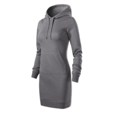 Malfini ADL419 SNAP Női hosszított pulóver (acélszürke, XL) Malfini
