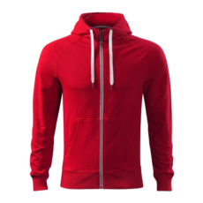 Malfini ADL452 VOYAGE Cipzáros férfi pulóver (F1 piros, 3XL) Malfini