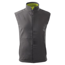 Malfini ADL517 VISION Férfi softshell mellény (acélszürke, M) Malfini munkaruha