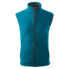 Malfini ADL517 VISION Férfi softshell mellény (sötét türkiz, 3XL) Malfini munkaruha