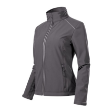 Malfini ADL537 VALLEY Női Softshell kabát (acélszürke, S) Malfini