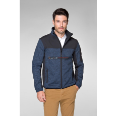 Malfini ADL550 CASUAL Softshell dzseki (melange kék, 3XL) Malfini