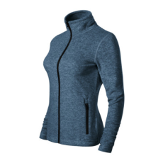 Malfini ADL853 FACTOR Női polár pulóver (sötétdenim melírozott, XS) Malfini
