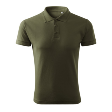 Malfini ADLF03 PIQUE FREE Galléros Férfi póló (military, L) Malfini munkaruha