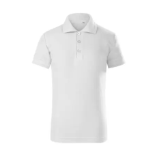 Malfini ADLF22 PIQUE FREE Galléros gyerek póló (fehér, 146 cm/10 éves) Malfini