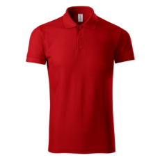 Malfini ADLP21 JOY Galléros férfi póló (piros, XL) Malfini