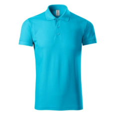 Malfini ADLP21 JOY Galléros férfi póló (türkiz, 3XL) Malfini
