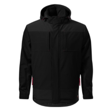 Malfini ADLW55 VERTEX Téli softshell kabát (fekete, XL) munkaruha