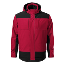 Malfini ADLW55 VERTEX Téli softshell kabát (marlboro piros, XXL) munkaruha
