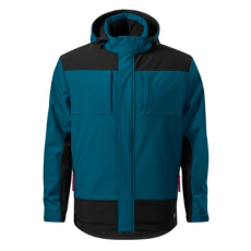 Malfini ADLW55 VERTEX Téli softshell kabát (petrol kék, 3XL)