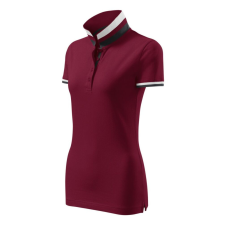 Malfini Collar Up galléros póló női garnet XS munkaruha