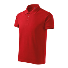 Malfini Cotton galléros póló férfi piros 3XL