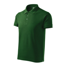 Malfini Cotton galléros póló férfi üvegzöld 3XL
