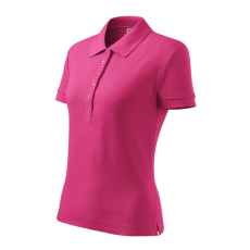 Malfini Cotton galléros póló női bíborszín 2XL