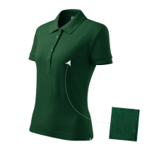 Malfini Cotton galléros póló női dark green XS munkaruha