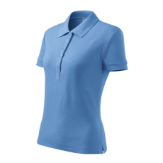 Malfini Cotton galléros póló női égszínkék 2XL