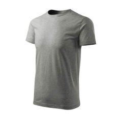 Malfini F37 Malfini Heavy New Free Unisex Póló sötétszürke melírozott