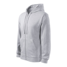 Malfini Felső férfi Trendy Zipper 410 világosszürke melírozott XL méret munkaruha