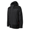 Malfini Férfi téli softshell kabát, Vertex W55, Malfini Ebony Grey 3XL