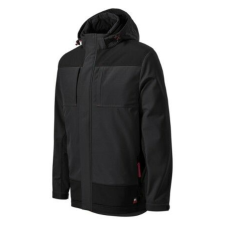 Malfini Férfi téli softshell kabát, Vertex W55, Malfini L Ebony Grey munkaruha