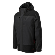 Malfini Férfi téli softshell kabát, Vertex W55, Malfini M Ebony Grey