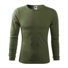 Malfini Fit-T LS 119 hosszú ujjú vékony felső khaki színben munkaruha