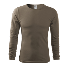 Malfini Fit-T LS póló férfi army S munkaruha