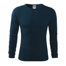 Malfini Fit-T LS póló férfi tengerészkék S munkaruha
