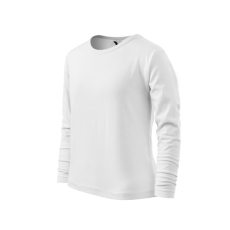 Malfini Fit-T LS póló gyerek fehér 122 cm/6 éves