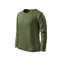 Malfini Fit-T LS póló gyerek khaki 110 cm/4 éves