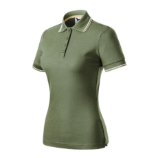 Malfini Galléros póló női Focus 233 khaki 2XL méret