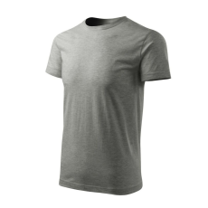Malfini Heavy New Free póló unisex sötétszürke melírozott S