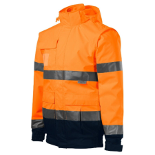 Malfini HV Guard 4 in 1 jacket unisex fluoreszkáló narancssárga 4XL férfi kabát, dzseki