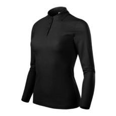 Malfini Női póló, Pique Polo LS 231, Malfini Black L