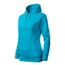 Malfini Női pulóver, Cape 414, Malfini S Turquoise női pulóver, kardigán