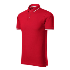 Malfini Perfection plain galléros póló férfi F1 piros 2XL