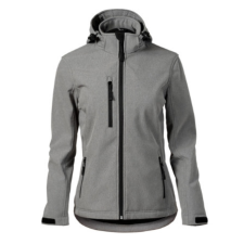Malfini Performance softshell kabát női sötétszürke melírozott L munkaruha